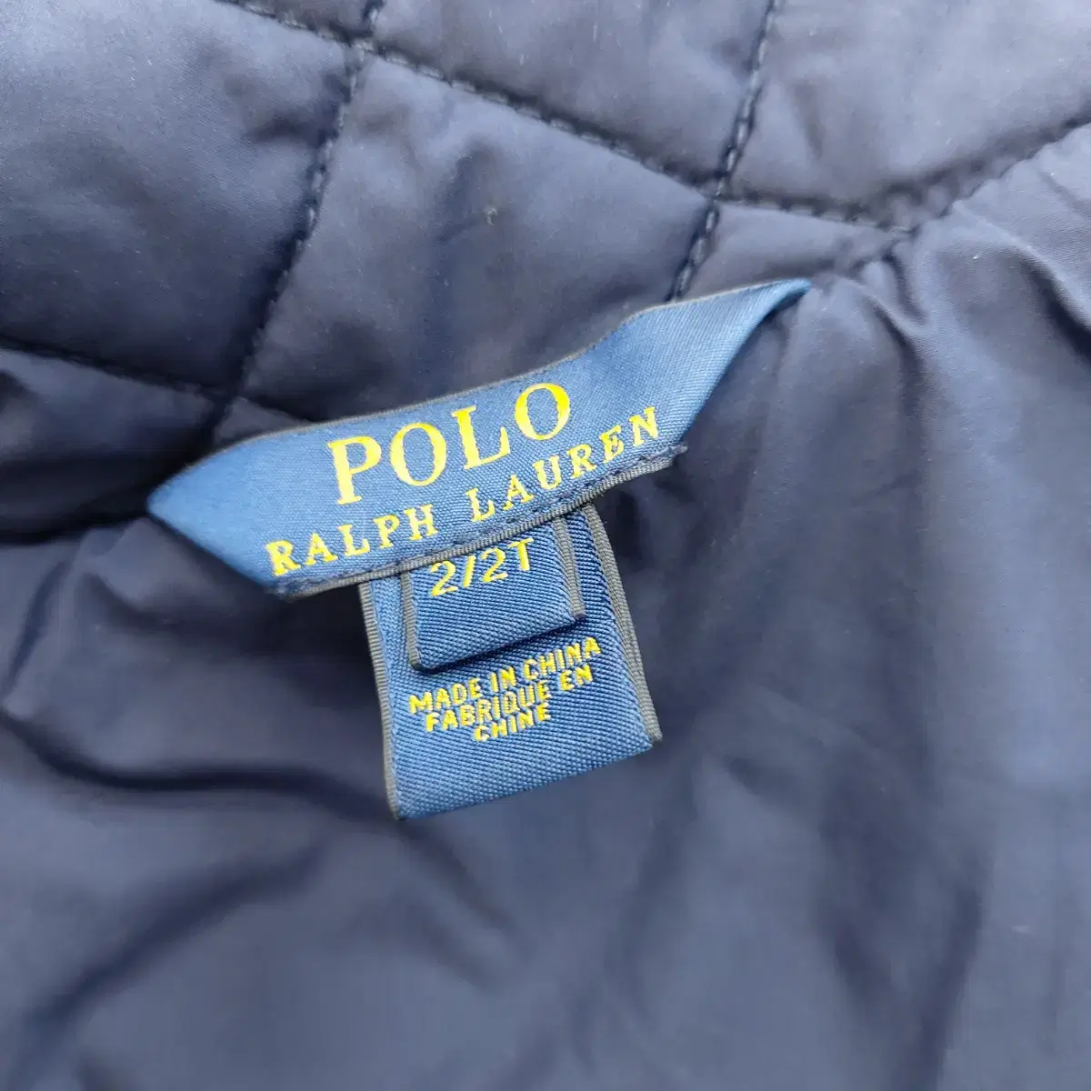 POLO 아동 퀄팅자켓 - 2Y