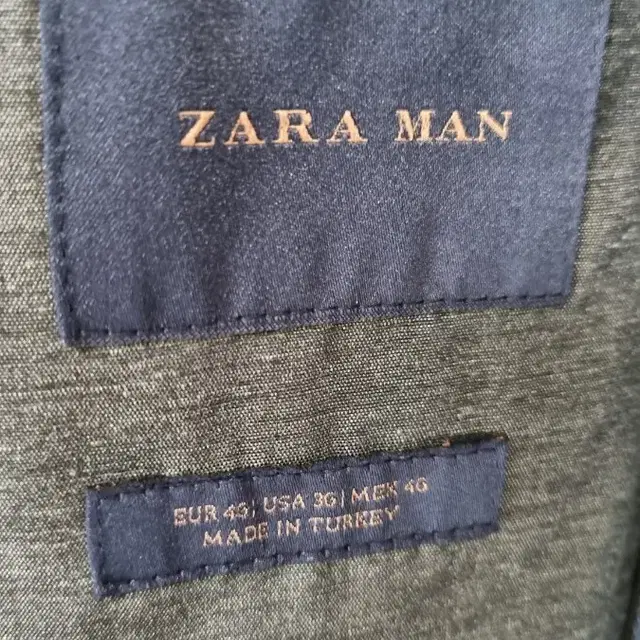 (새상품) ZARA 자라 네이비 블루 자켓 프리미엄 재질