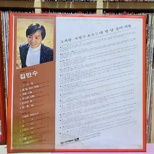 김만수 푸른시절 lp