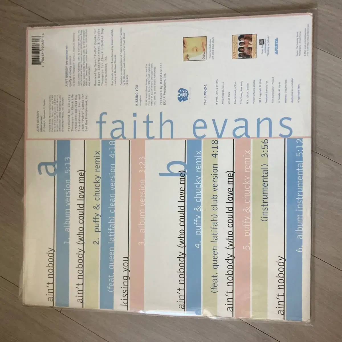 Faith Evans lp 페이스 에반스