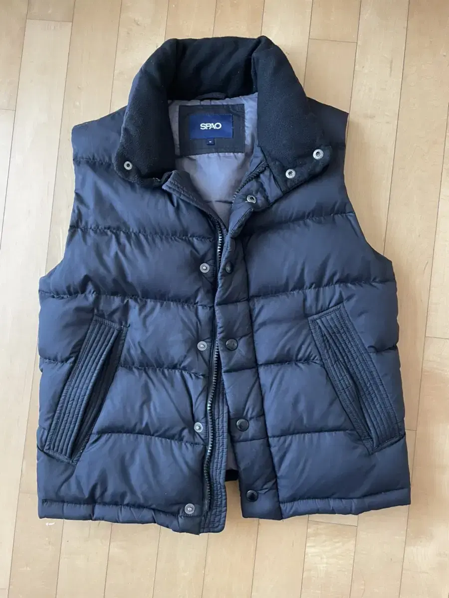 Spao duck down padded vest M