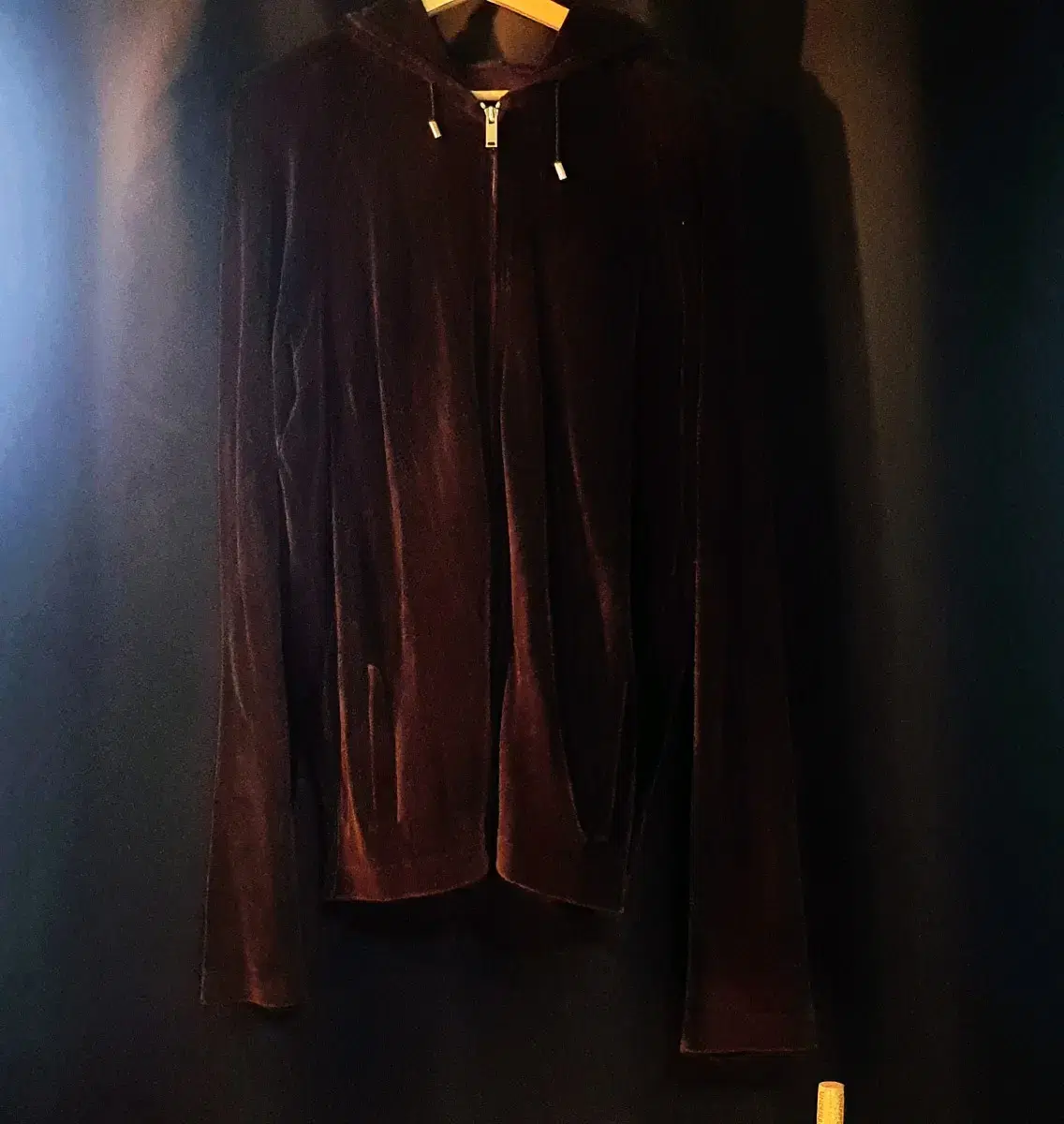 질샌더/ velvet hoodie xl