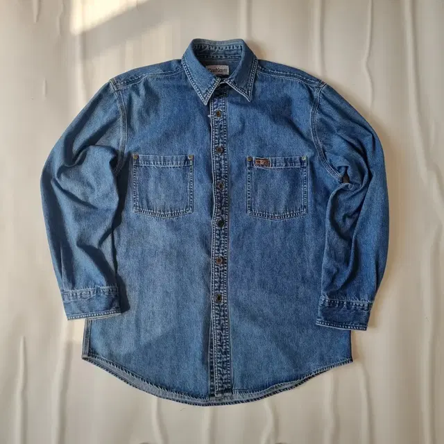 M 칼하트 데님 청 셔츠 . Carhartt Denim Shirt