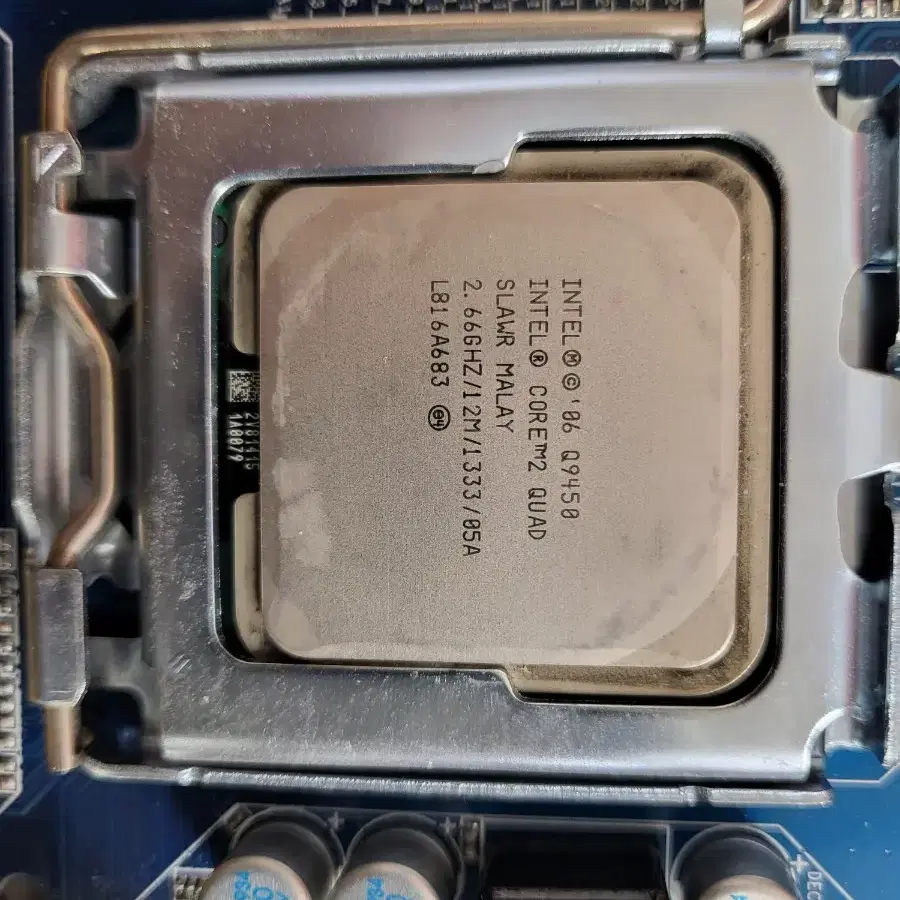 메인보드 g31 cpu q9458