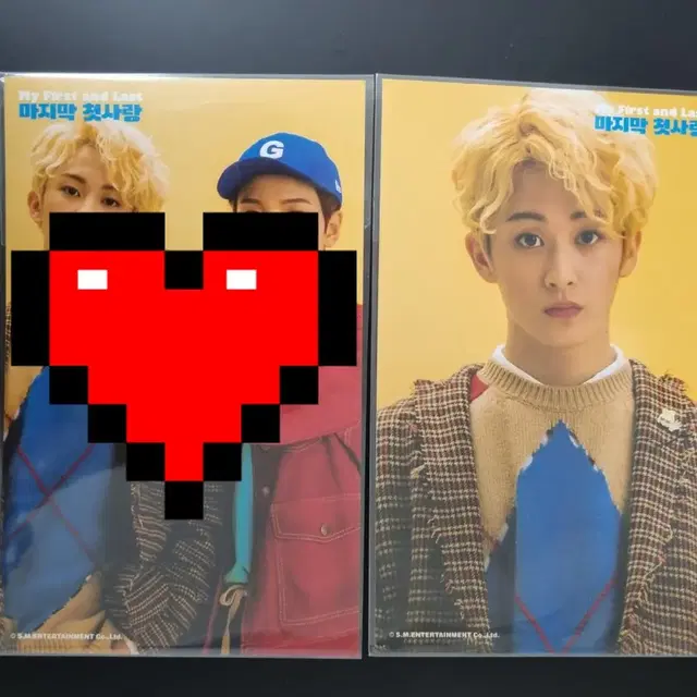 NCT DREAM 엔시티 드림 마지막첫사랑 마첫 4x6 포토