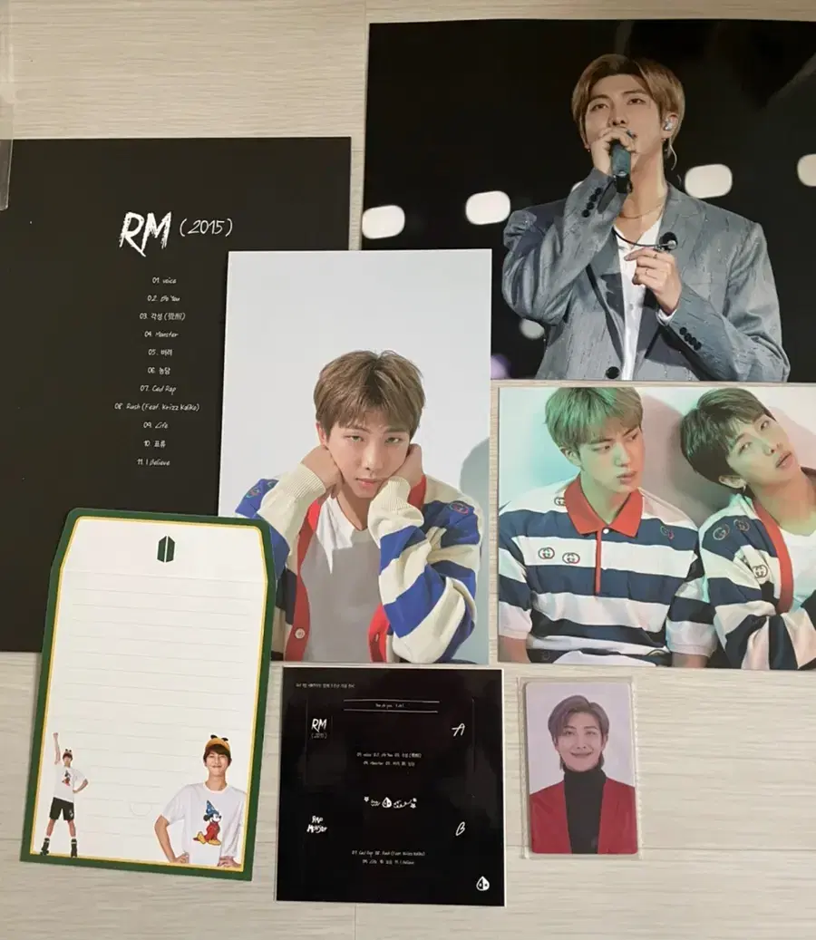 Bangtan Namjun rm official goods unofficial goods Split 