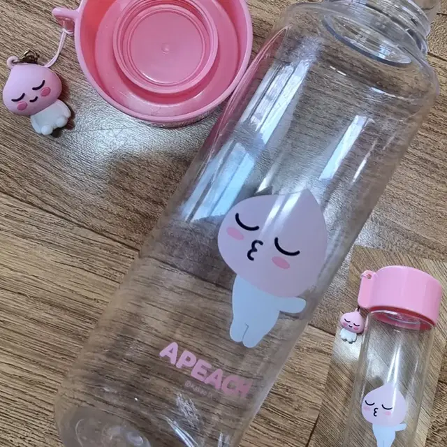 카카오프렌즈 시그니쳐 워터보틀 피규어 550ml