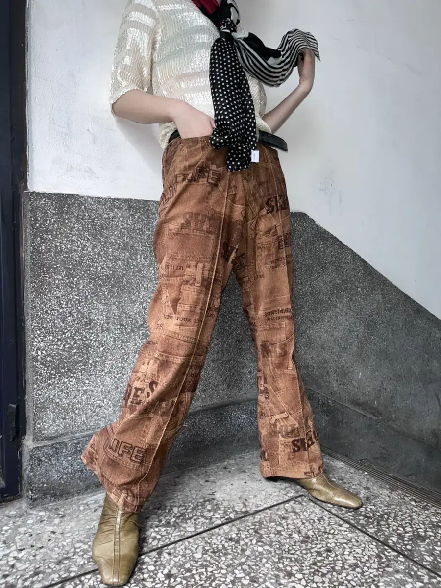 GK patterned pants