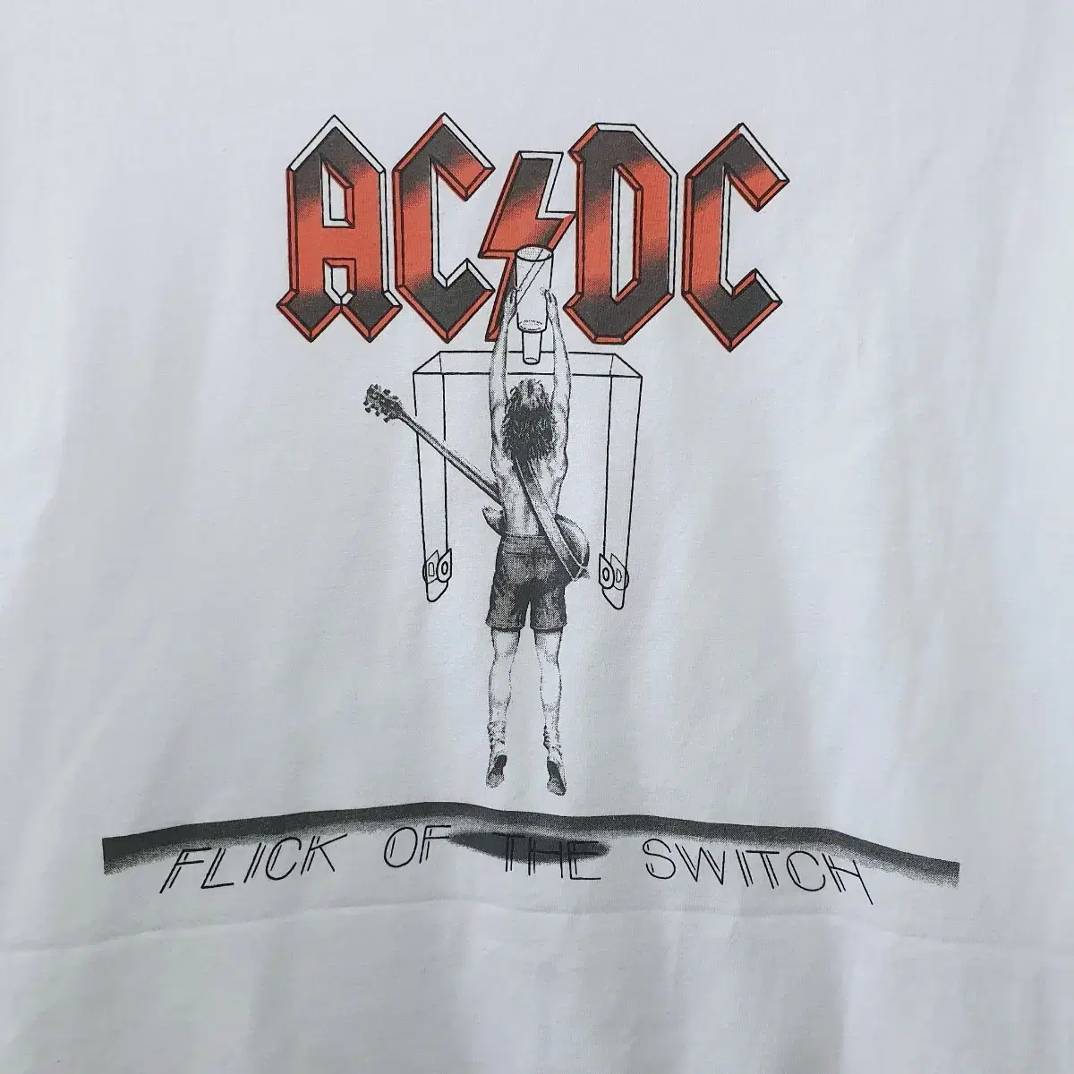 SS신상) ACDC 워싱 반팔티 2color