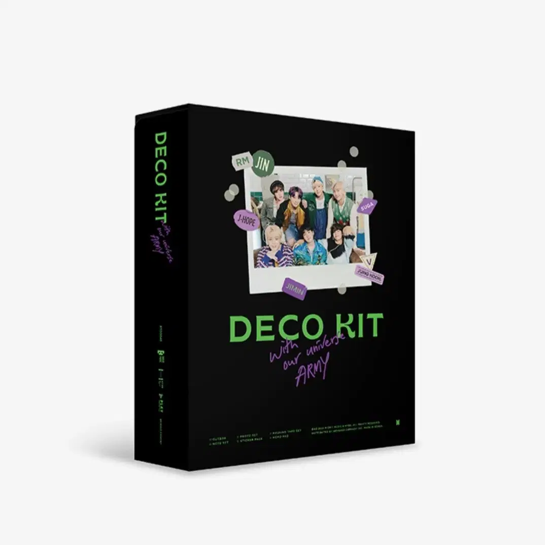 Bangtan BTS Deco Kit Photocard Excluded WTS