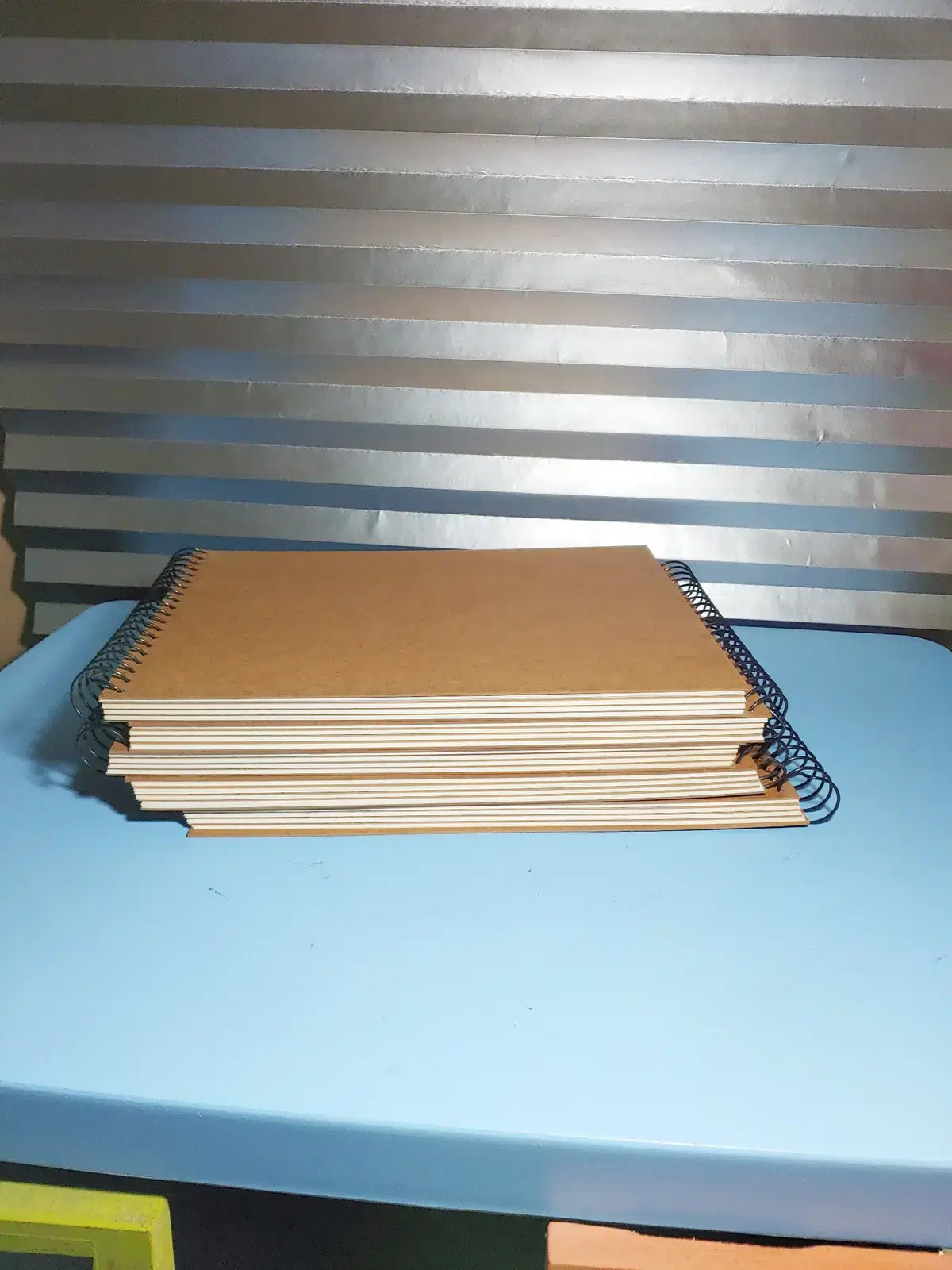 Photo album glued with glue