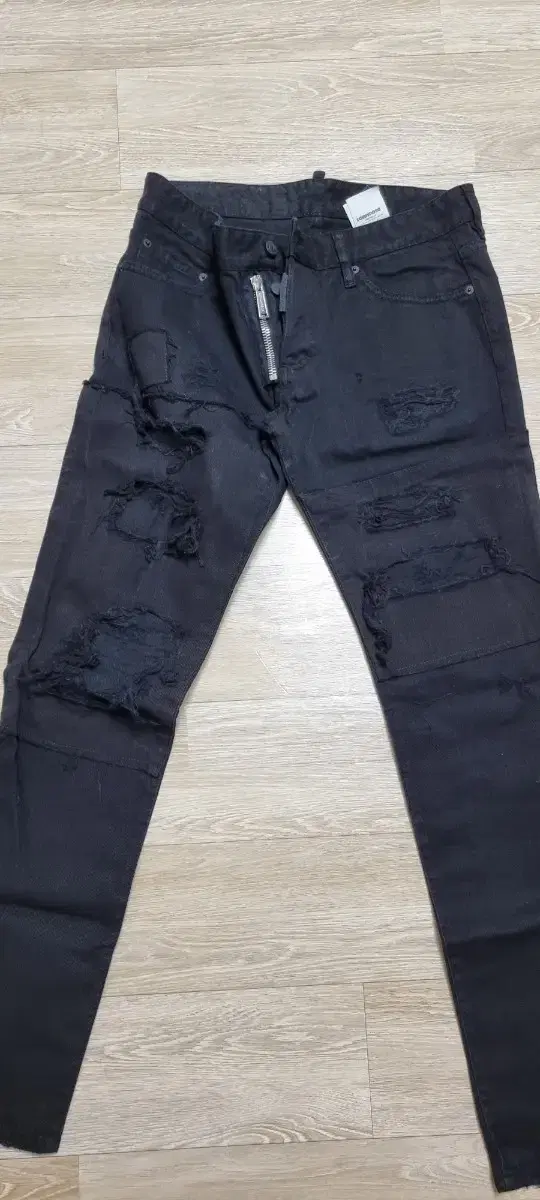 Disconnected Black Slim Fit Jeans