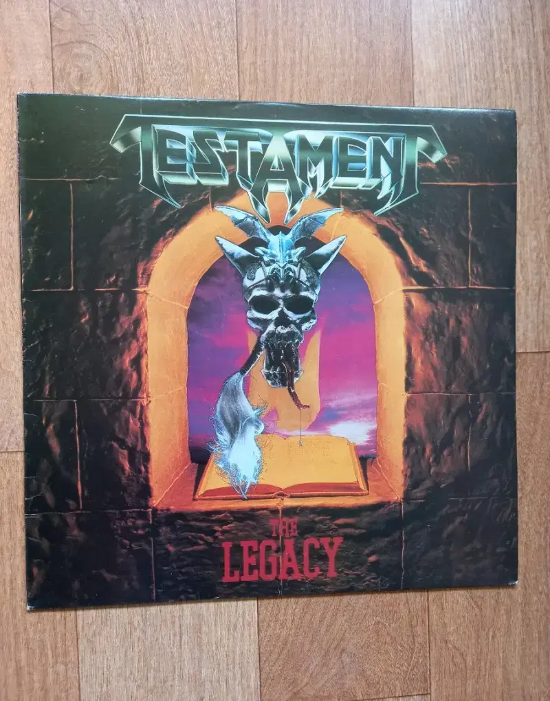 Testament lp 테스터먼트 준라이센스 빽판 엘피