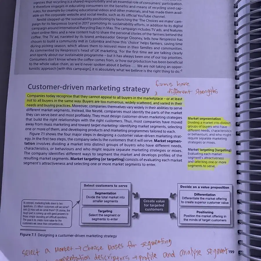 Pearson Marketing Philip Kotler 스프링 제본