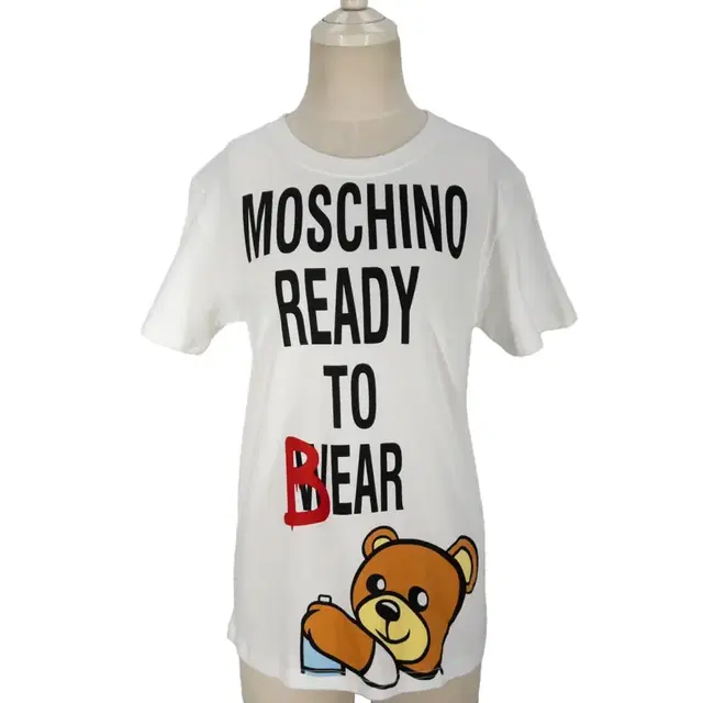 Moschino 모스키노 여성 반팔 티셔츠 S/빈티지홍