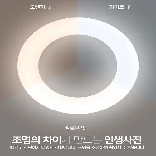 (무료배송) 1인방송 유튜브 조명 투링라이트 완벽한 보정효과