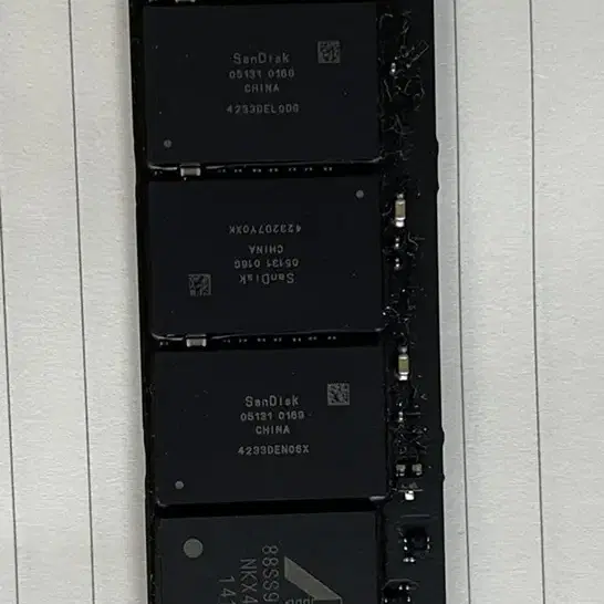 애플 정품 SSD 128GB 판매합니다. 