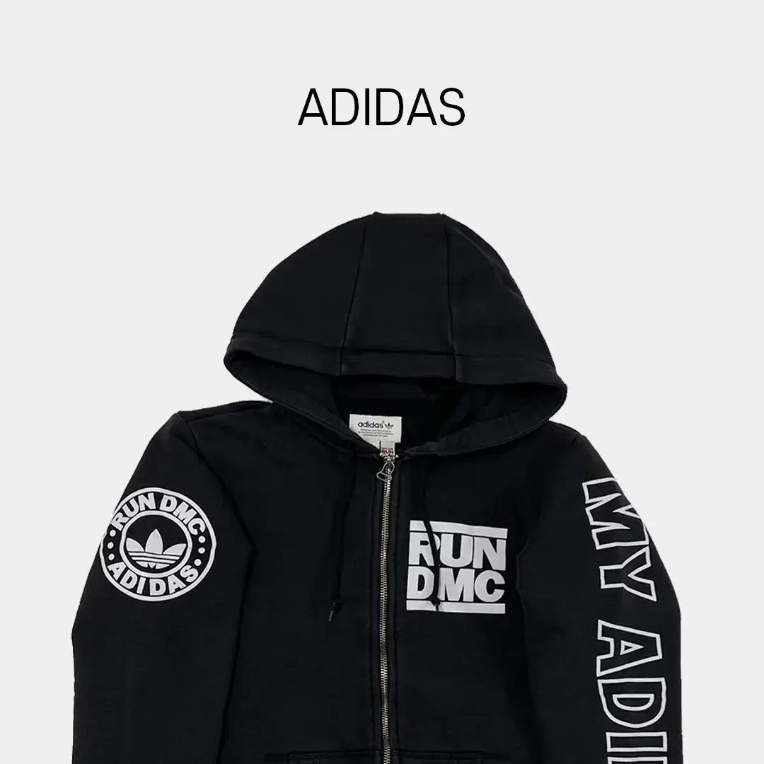 Adidas RUNDMC Spellout Big Logo Hoodie BM935