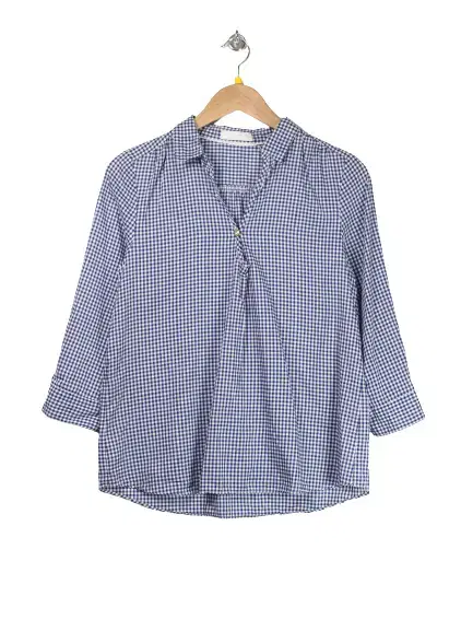 any SiS gingham check blouse [22042218].