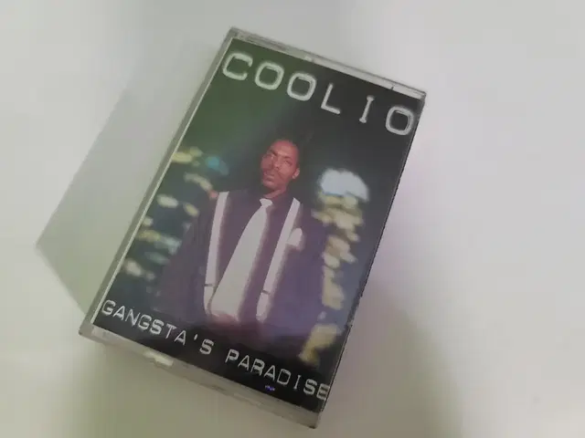 쿨리오 coolio 카세트 테이프 tape