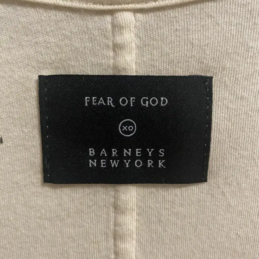 Fear of god x Barneys 인사이드아웃 머슬티 XL