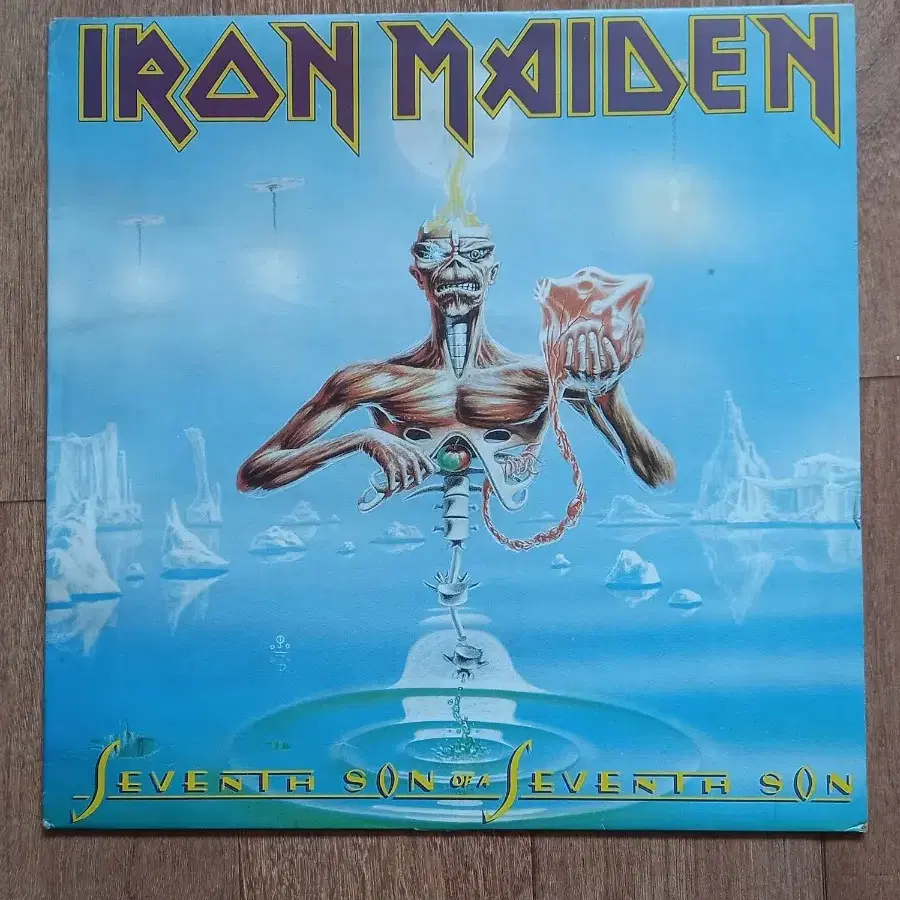 Iron maiden lp 아이언 메이든 준라이센스 빽판