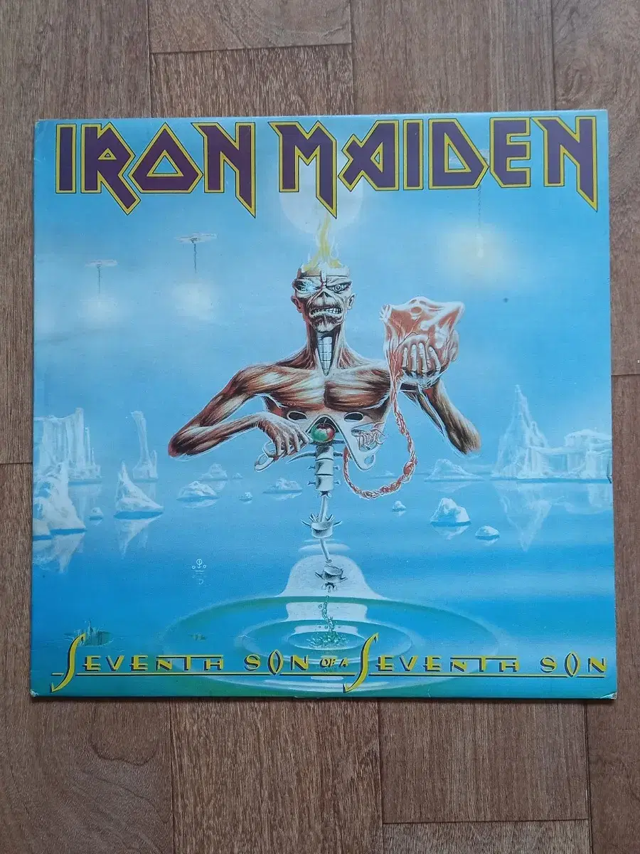 Iron maiden lp 아이언 메이든 준라이센스 빽판