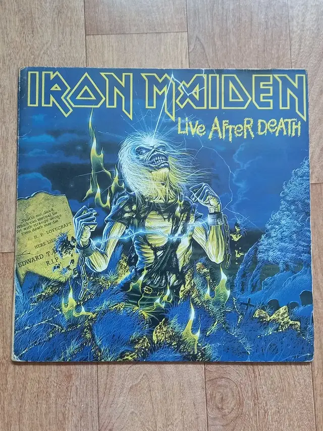 Iron maiden 2lp 아이언 메이든 준라이센스