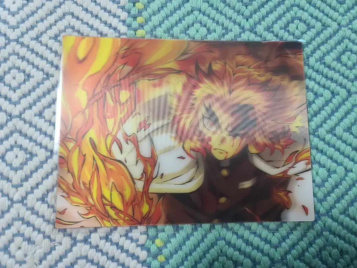 Demon Slayer Infinite Train dubbed art card for sale