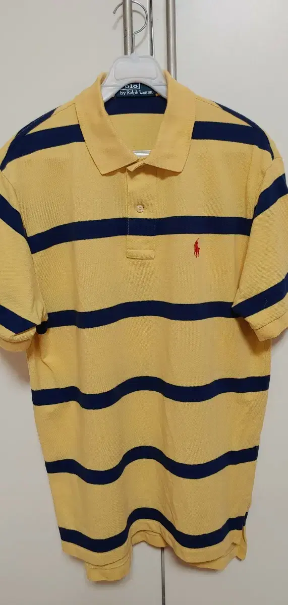 Polo)Ralph Lauren Striped short-sleeved T-shirtM