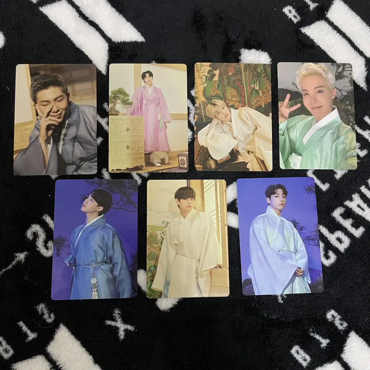 방탄 달마중 포카 3세트 일괄 BTS photocards