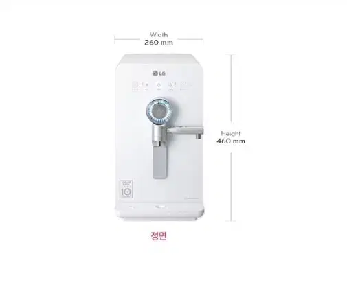 LG 전자인버터 냉온정수기 wd501gw