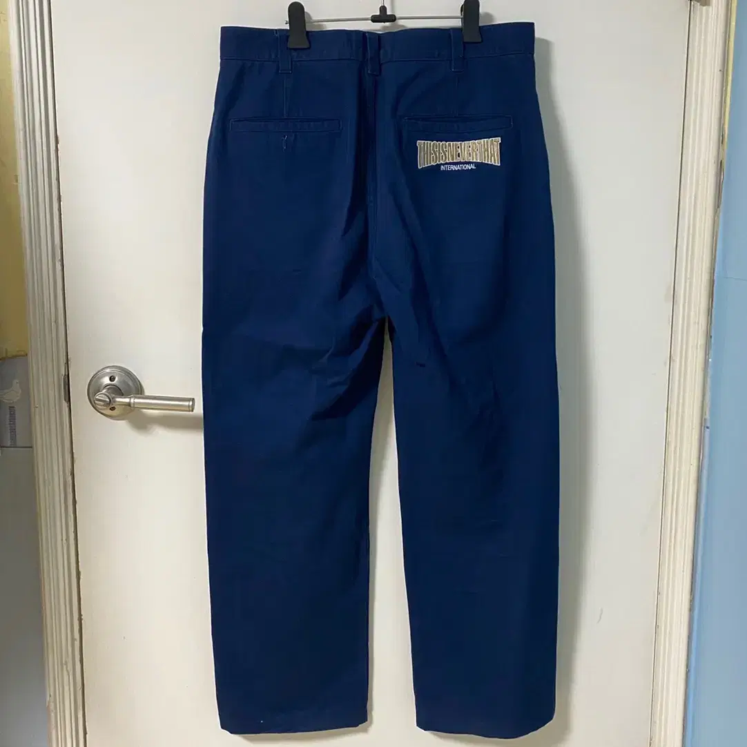 [M]This Is Never That Work Pants Navy