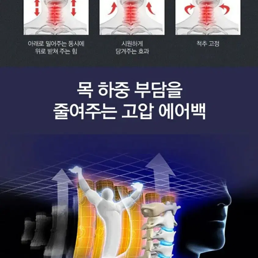 목견인기 공기압박목쿠션(전국무료배송)