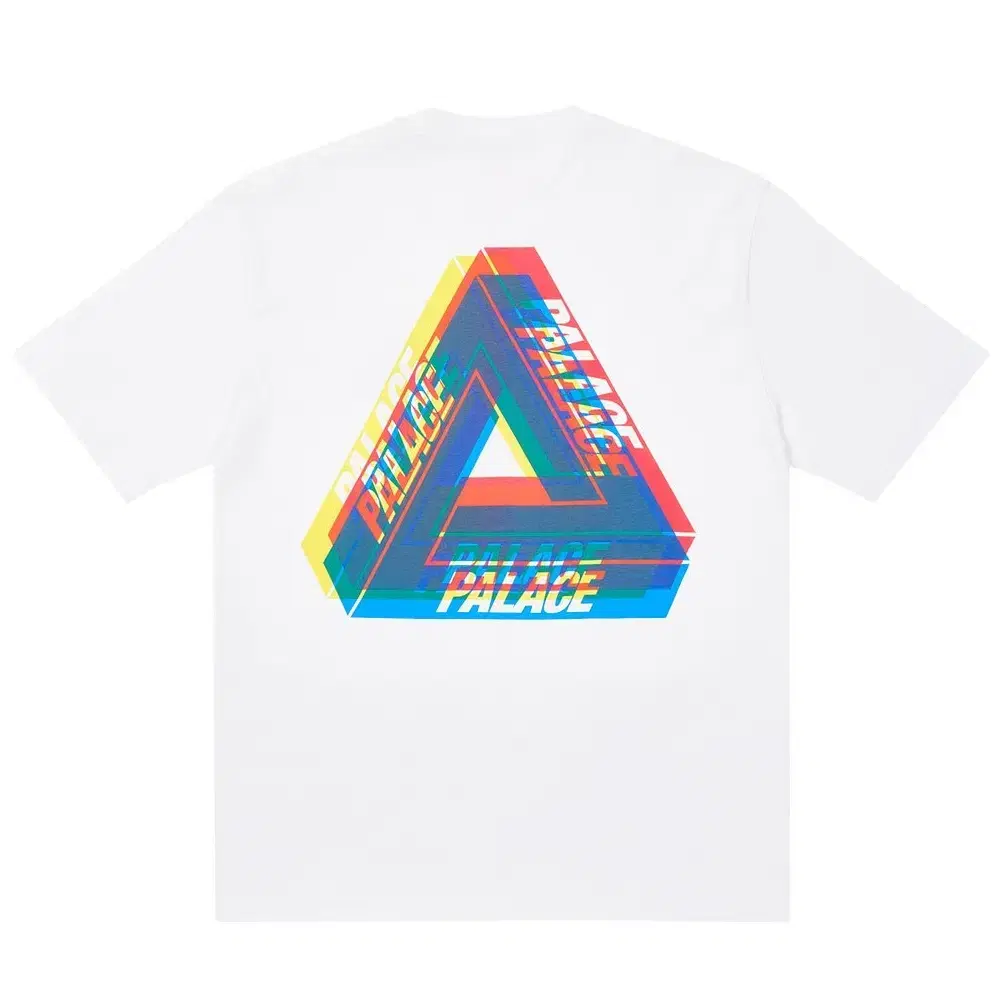 [2XL] PALACE BLUR Short sleeve white / PALACE BLUR T-shirt