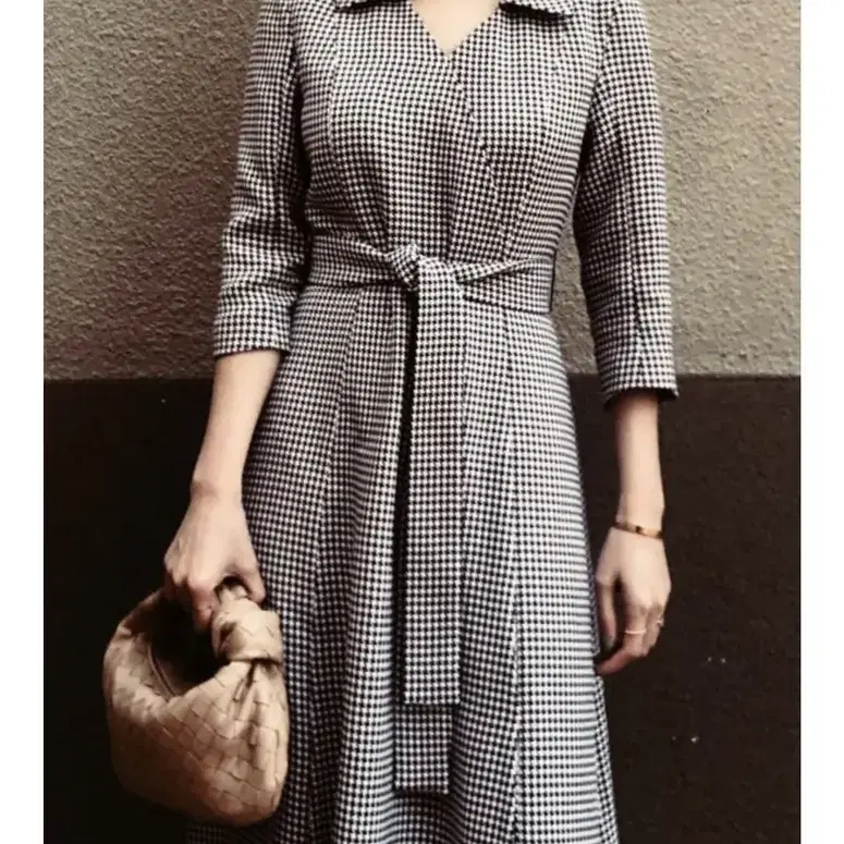 [블랑쇼]houndtooth dress 정가340000원