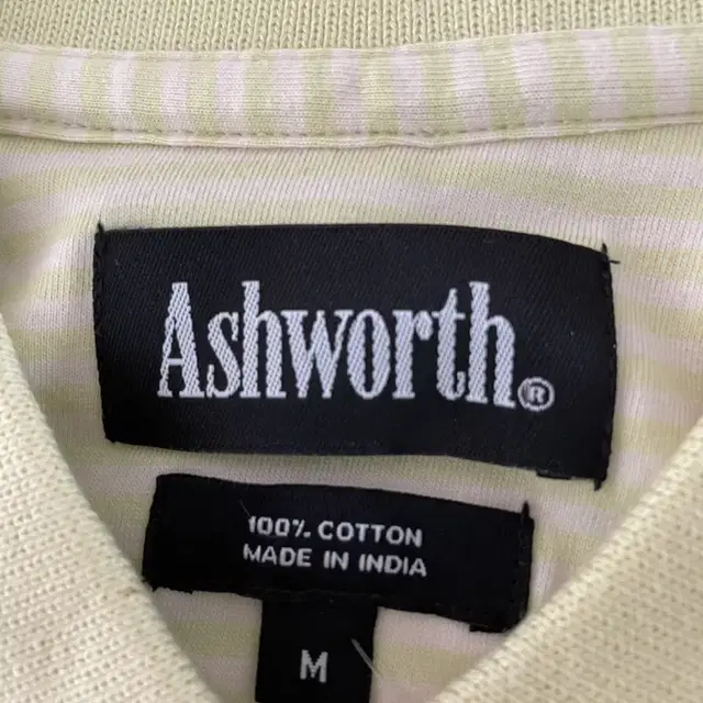 Ashworth 면백프로 폴로티 가슴둘레단면60,새상품