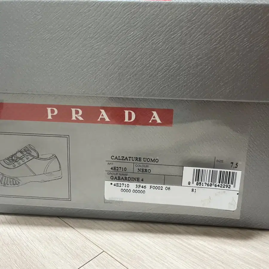 PRADA 스니커즈 15ss