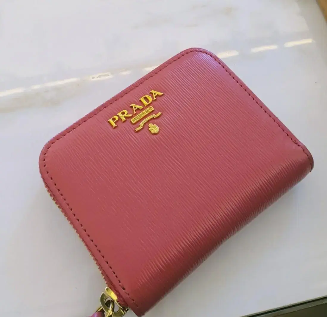 Prada Pink Wallet