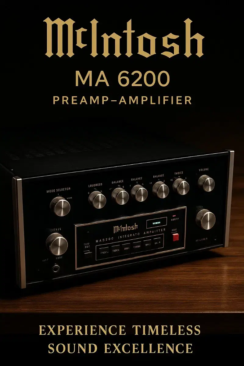 급매*메킨토시앰프/MA6200(골드)/인티앰프/극희소품/출력75w