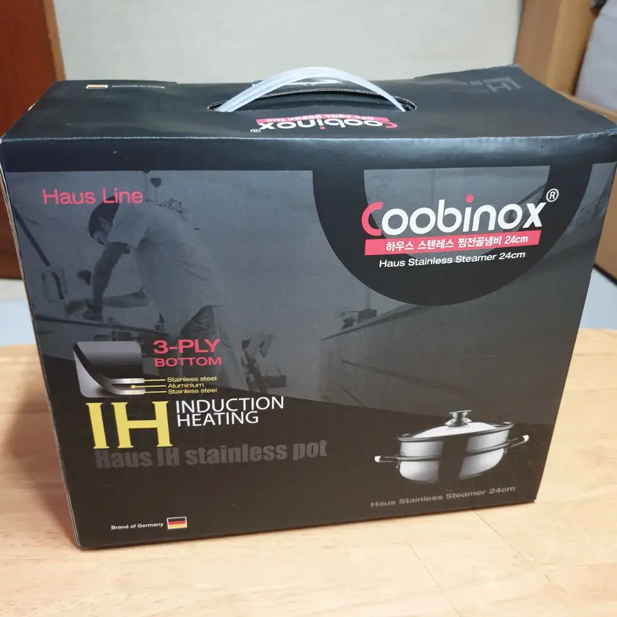 쿠비녹스 coobinox 스테인리스 찜전골냄비 24CM 