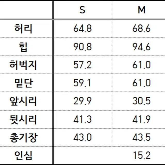 여성 청반바지