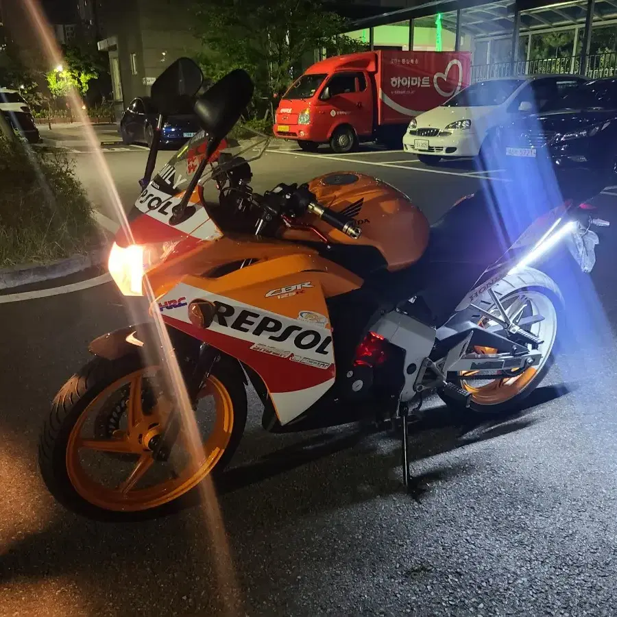 cbr125 2015년식 랩솔 최저가 판매합니다