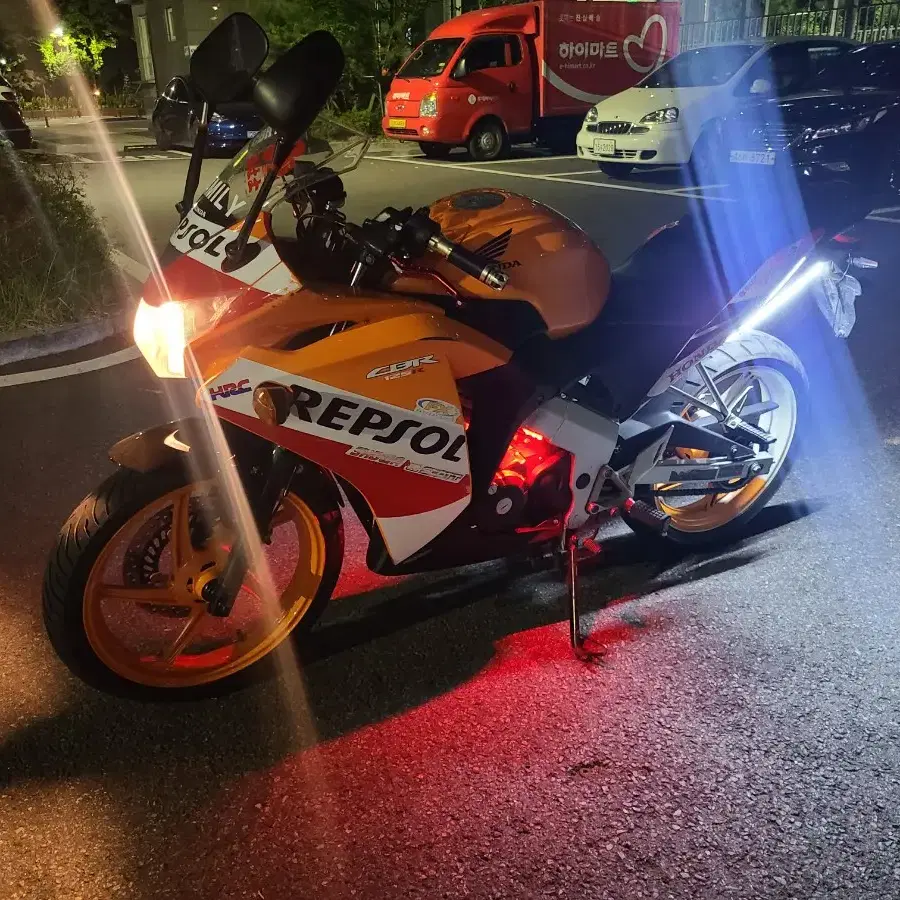 cbr125 2015년식 랩솔 최저가 판매합니다