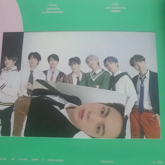 방탄 메모리즈2020 dvd 석진포카 포함 풀셋 양도