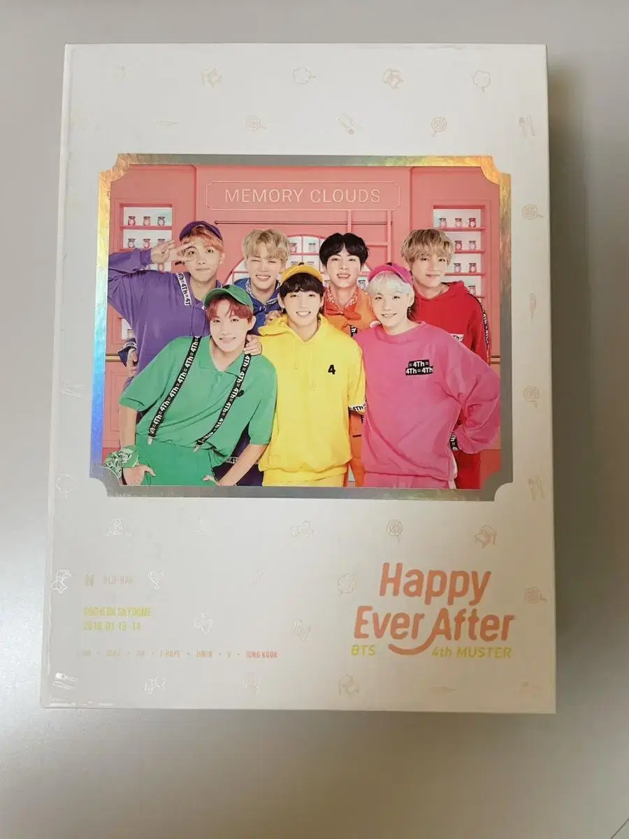 방탄 머사터 블루레이 풀박 4th muster bluray