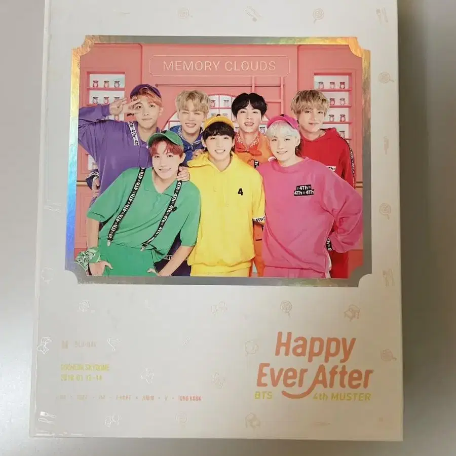 방탄 머사터 블루레이 풀박 4th muster bluray