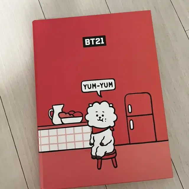 bt21 알제이 다이어리