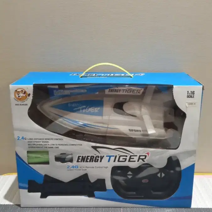 해외정품)ENERGYTIGER무선RC고속보트미개봉ENERGY TIGER