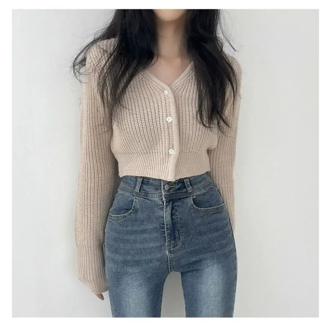 Cropped cardigan